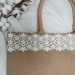 ornements sur un sac cabas personnalisé